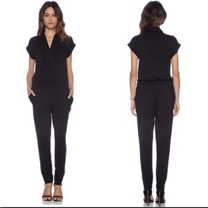 Splendid Women's Black Jumpsuit - Soft and Stretchy Small